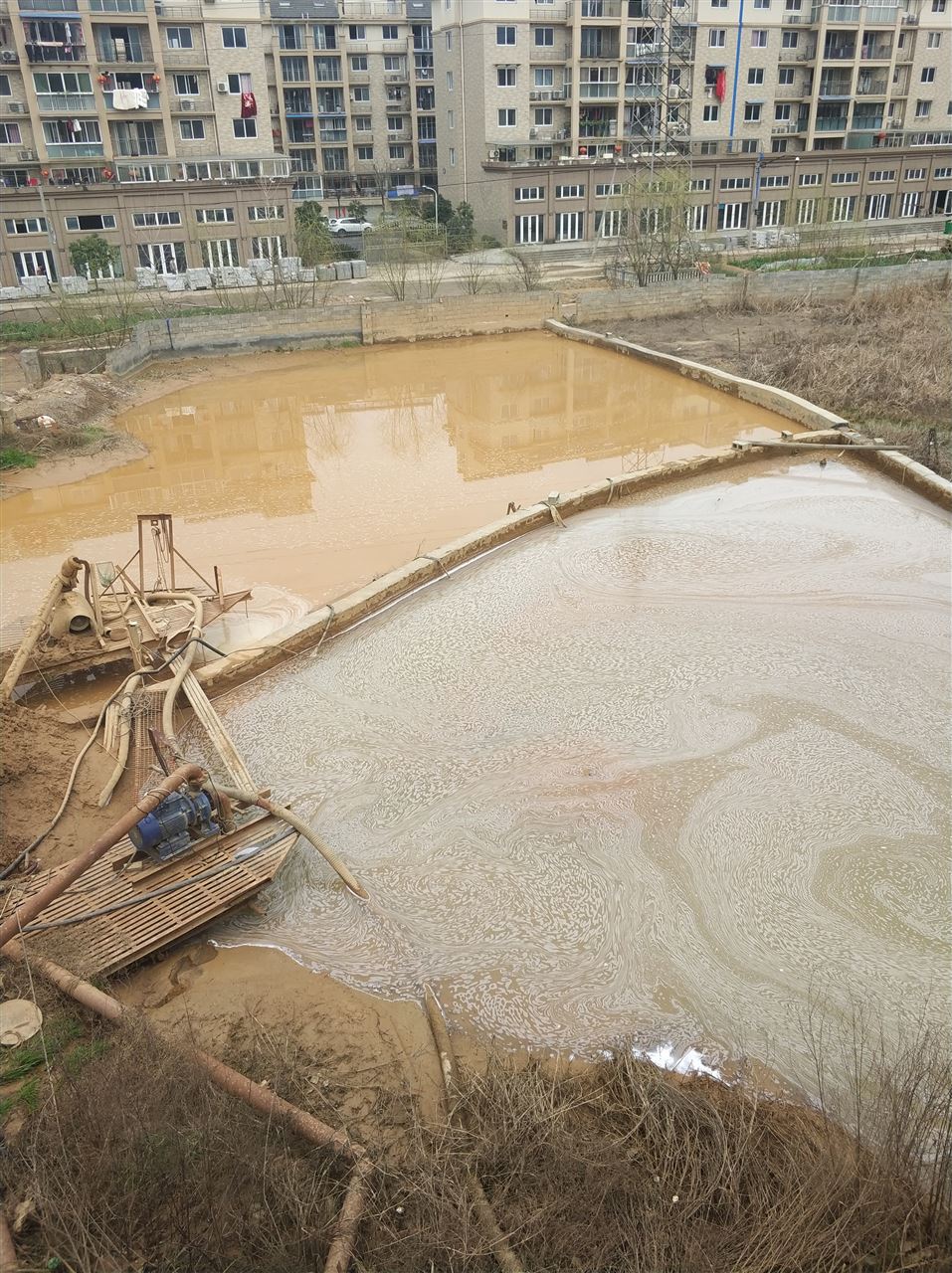 阿勒泰沉淀池淤泥清理-厂区废水池淤泥清淤